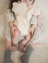 Ribbon frill rompers