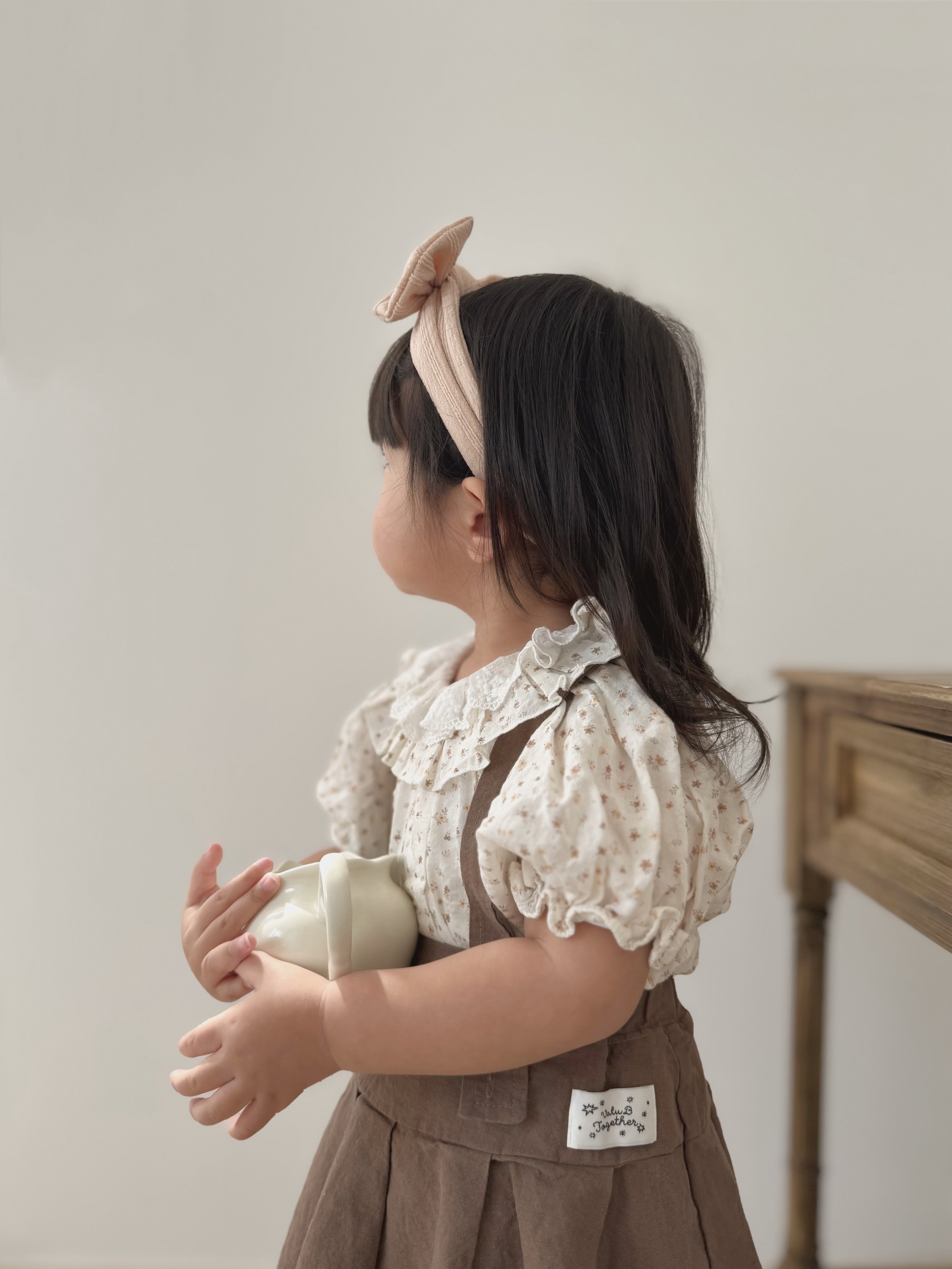 Flower frill blouse (baby & kids)