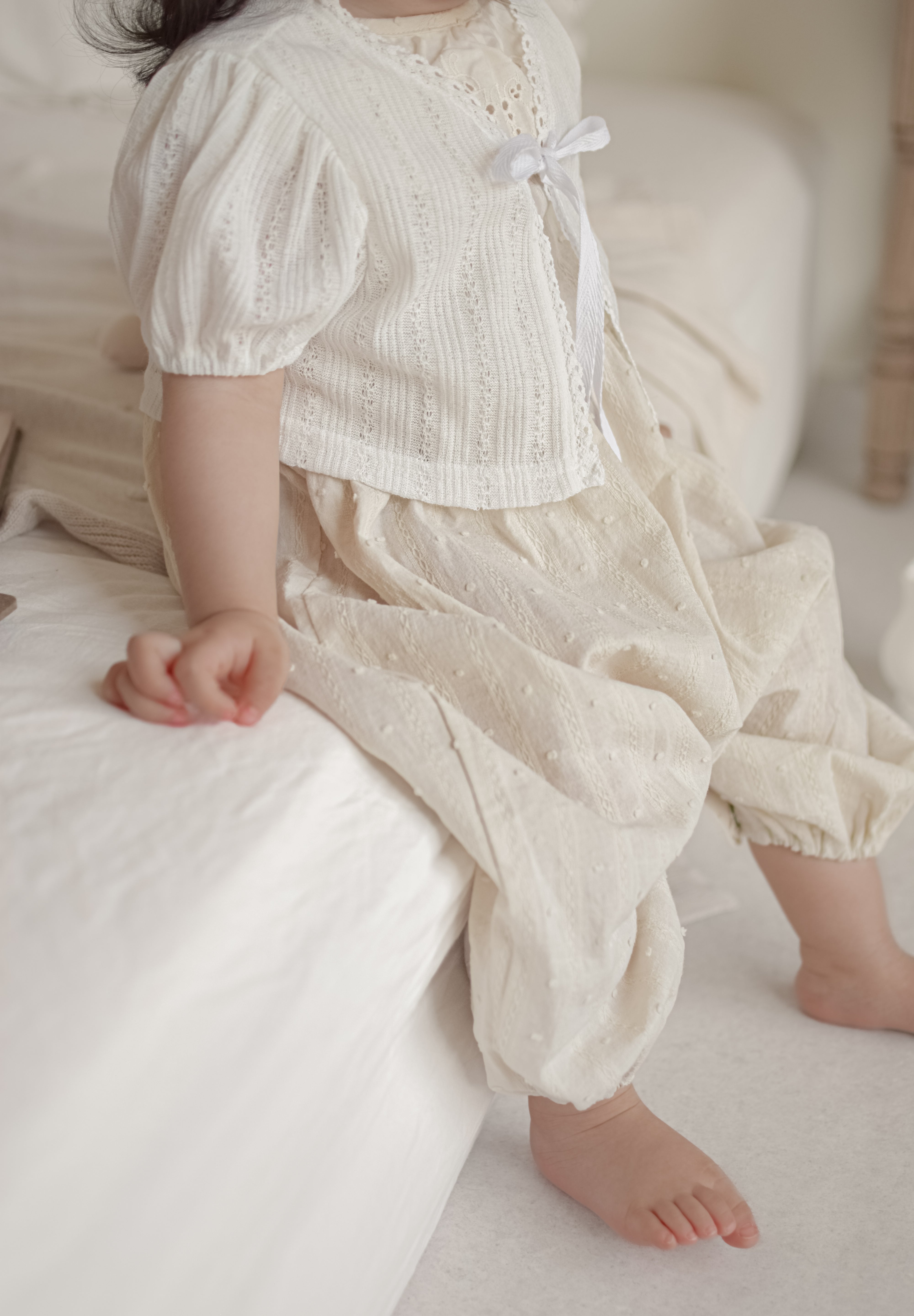 Milk bolero cardigan