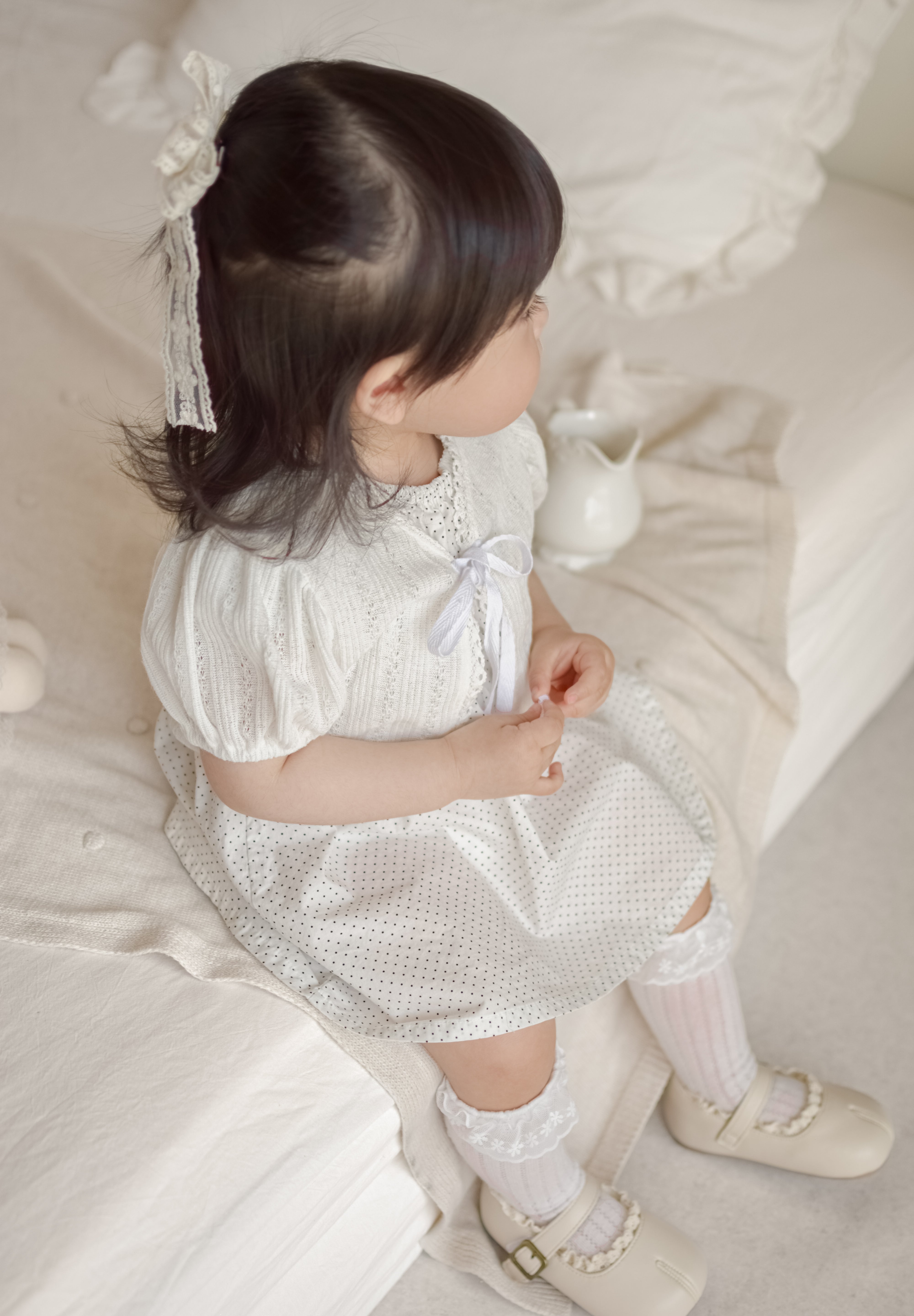 Milk bolero cardigan
