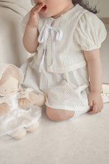 Milk bolero cardigan