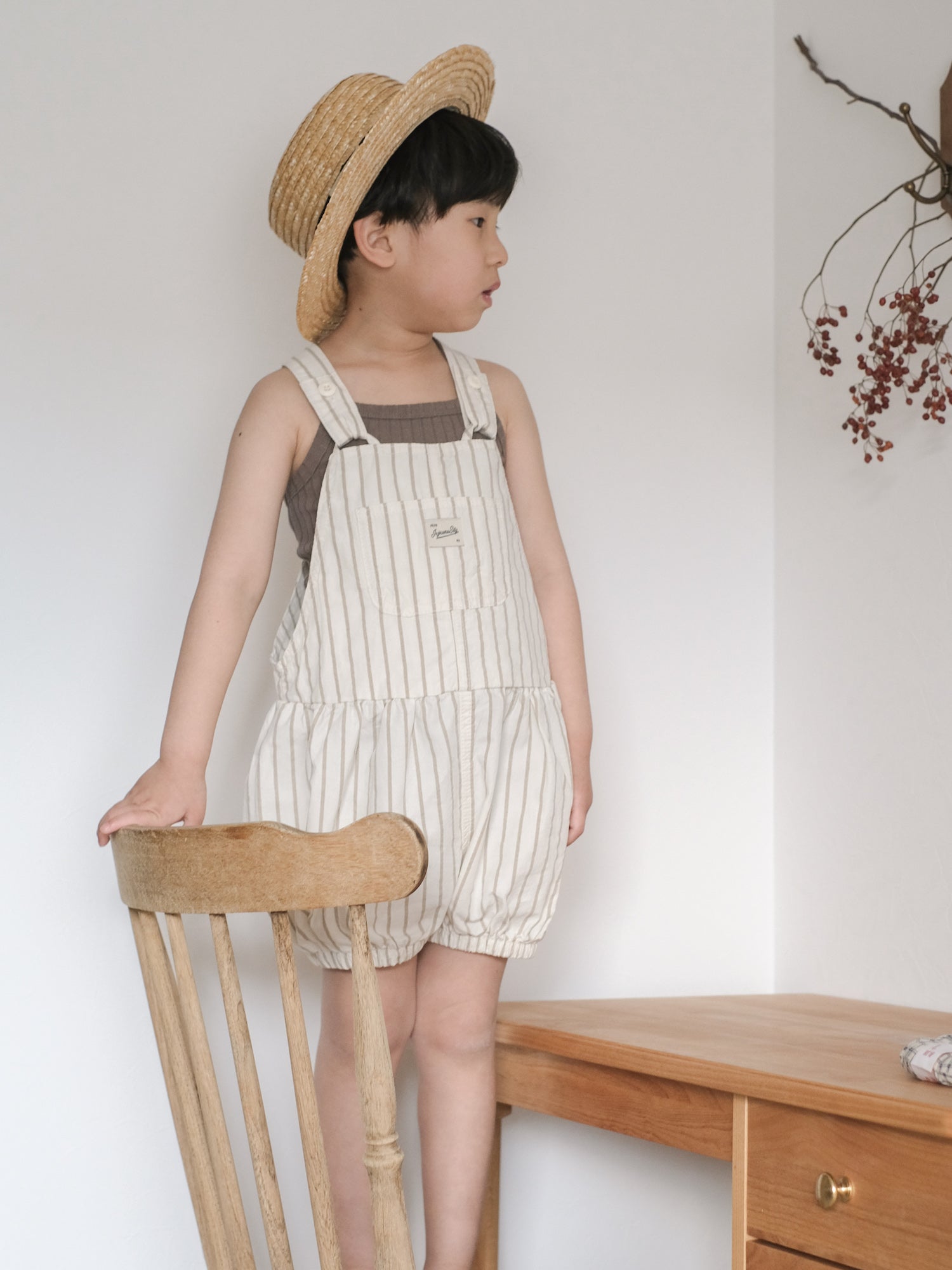 Bloom berry overalls
