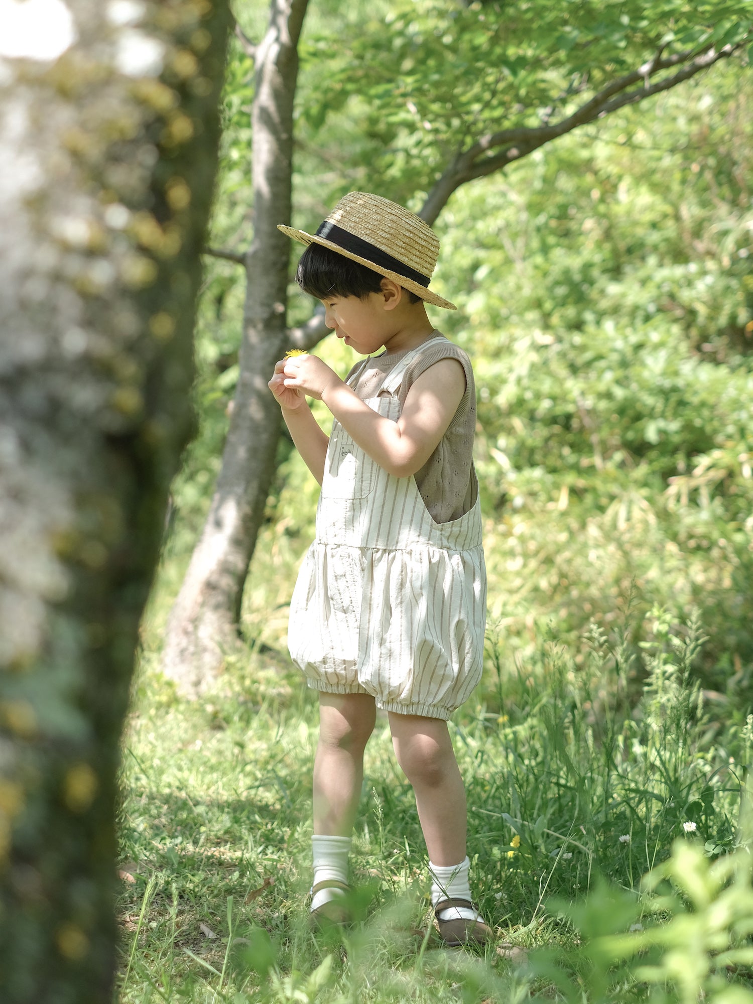 Bloom berry overalls