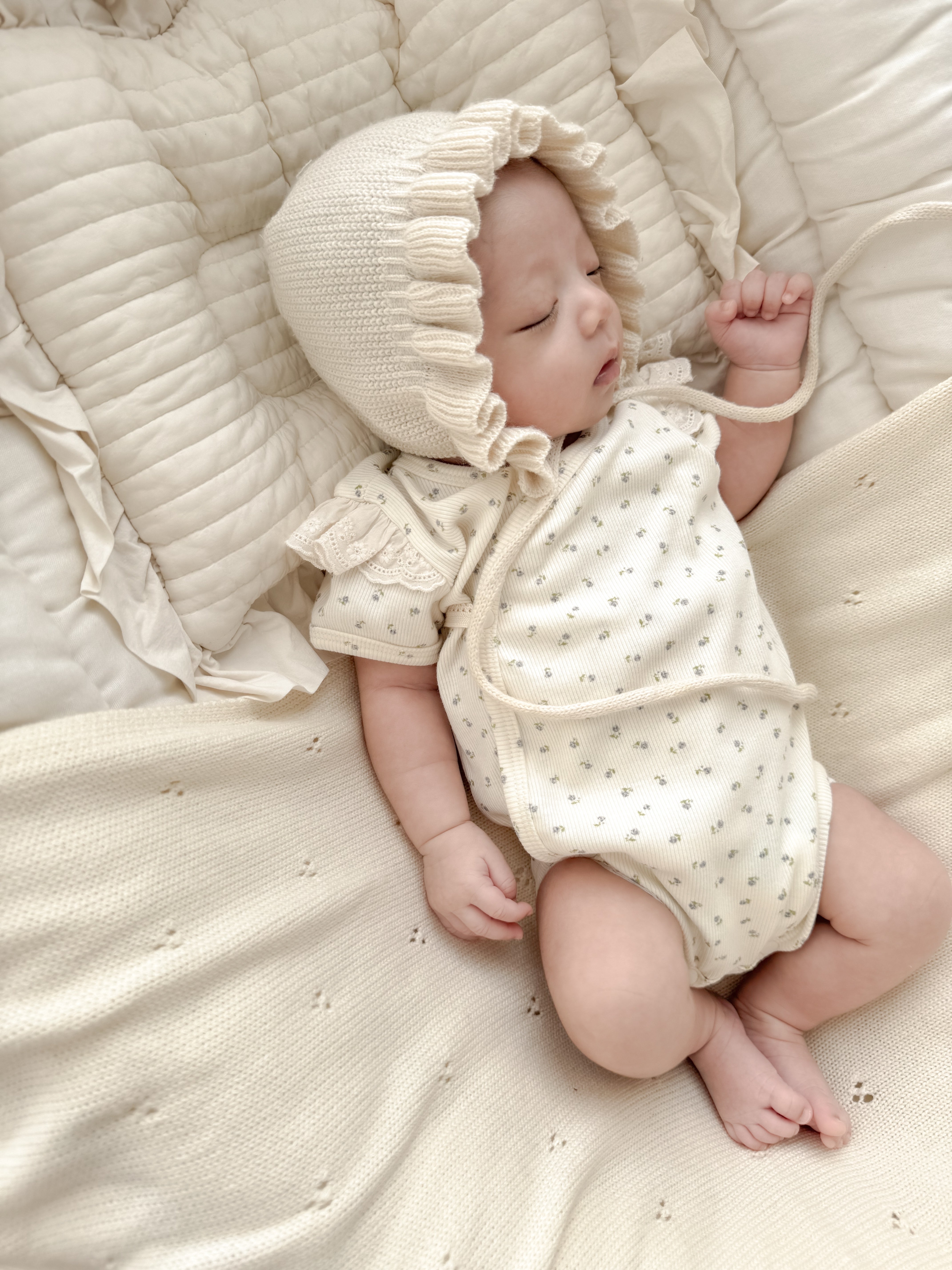 Saint frill newborn rompers