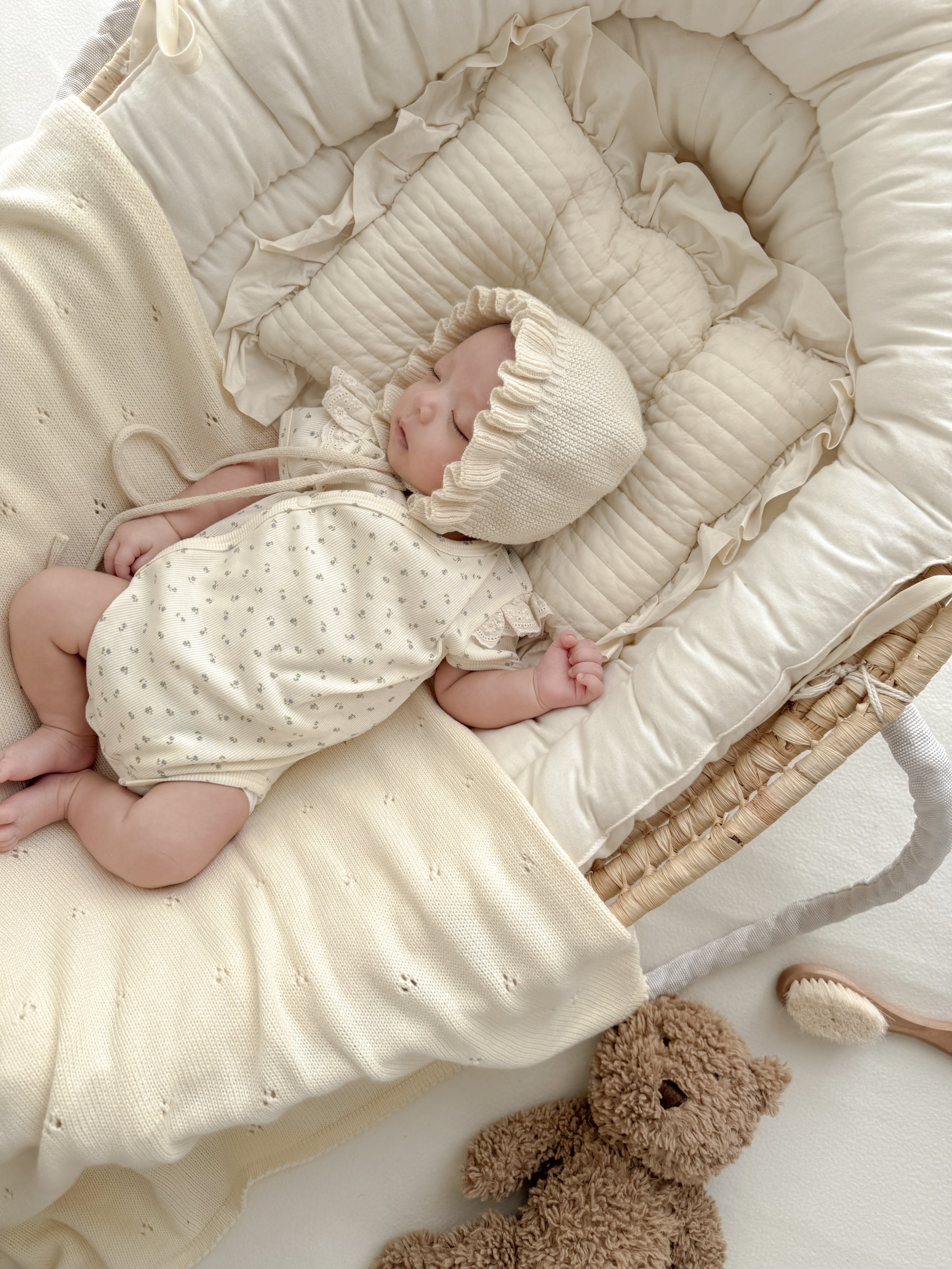 Saint frill newborn rompers