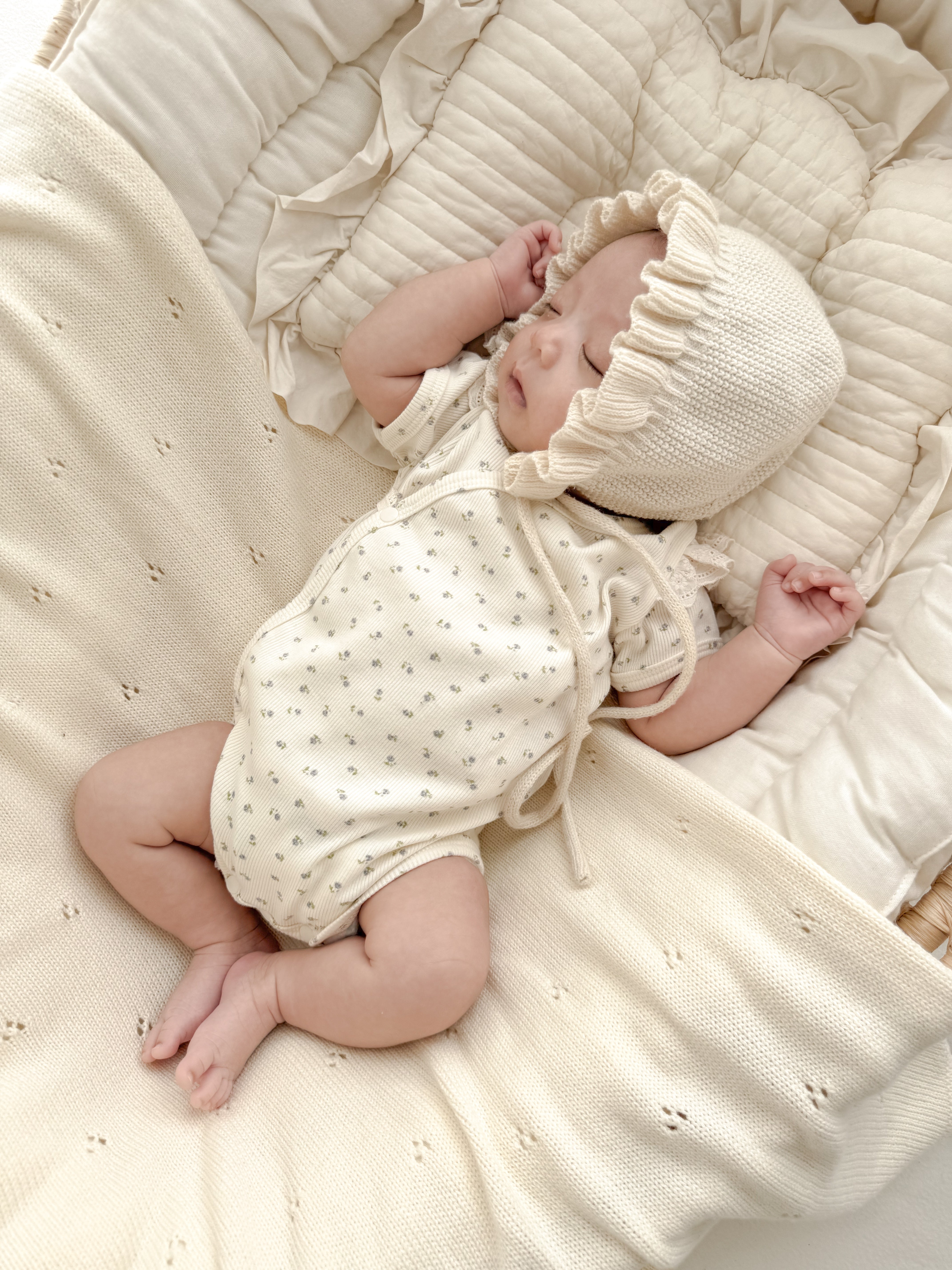 Saint frill newborn rompers