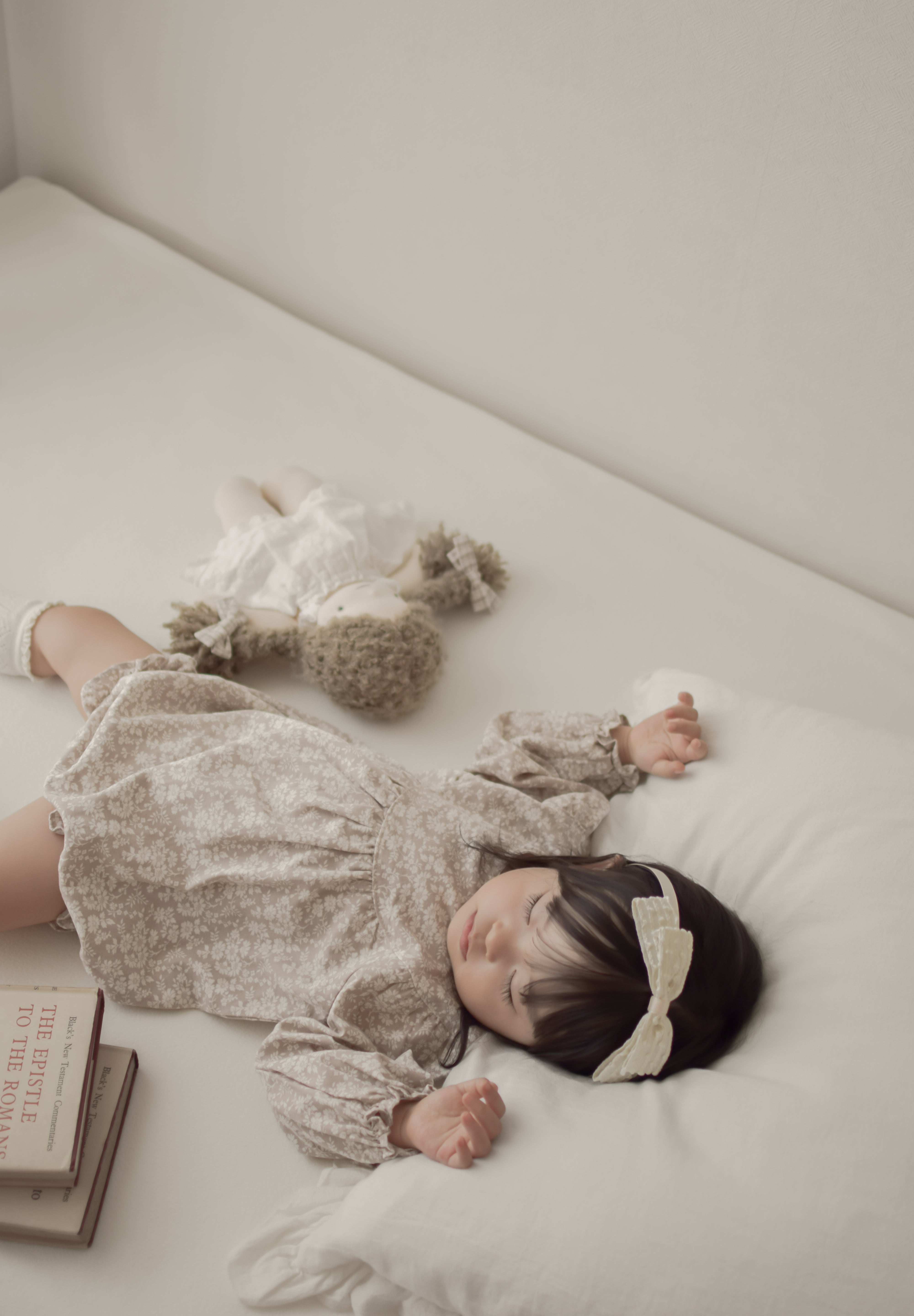Flower shirring rompers