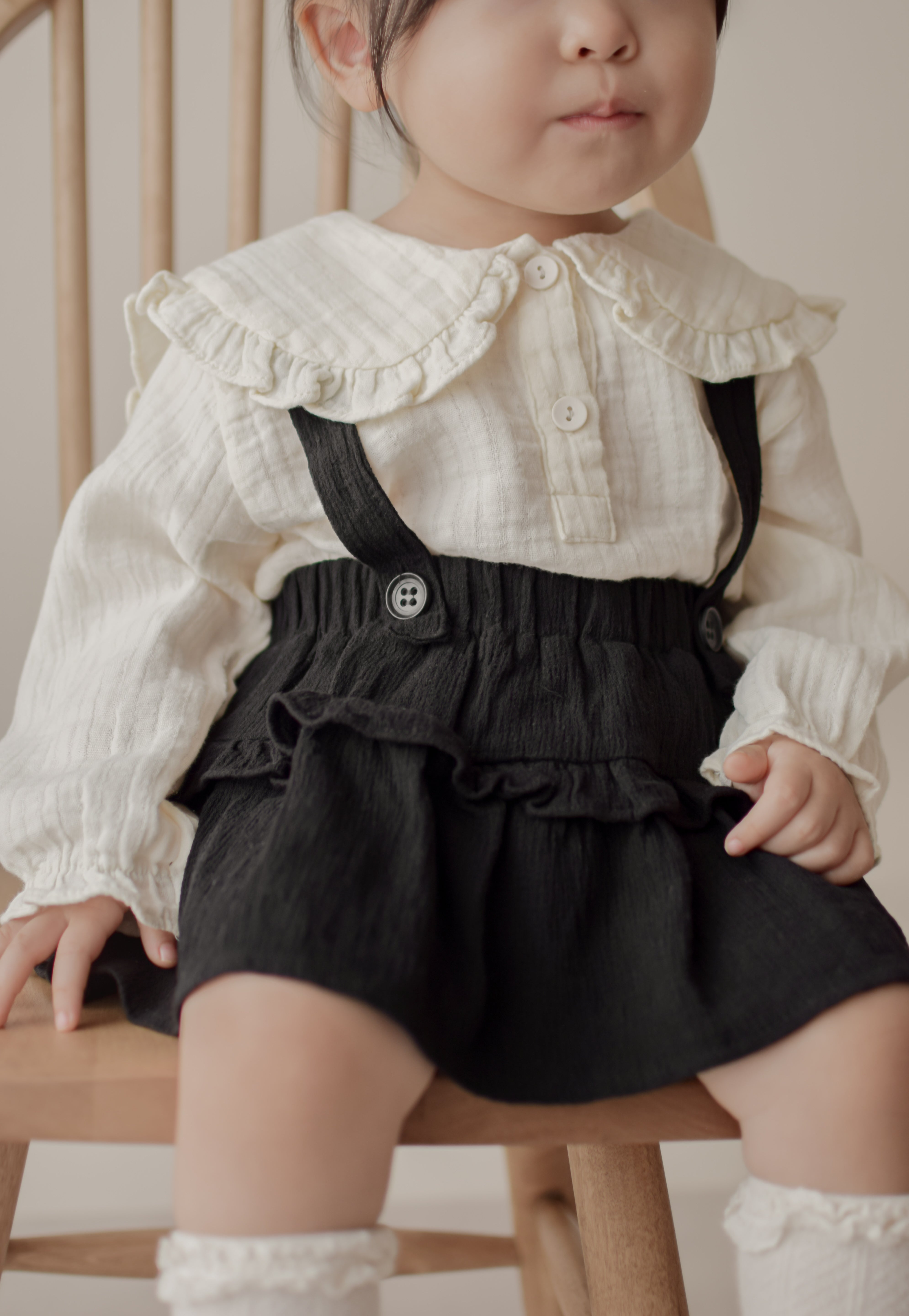 Elly frill suspender skirt