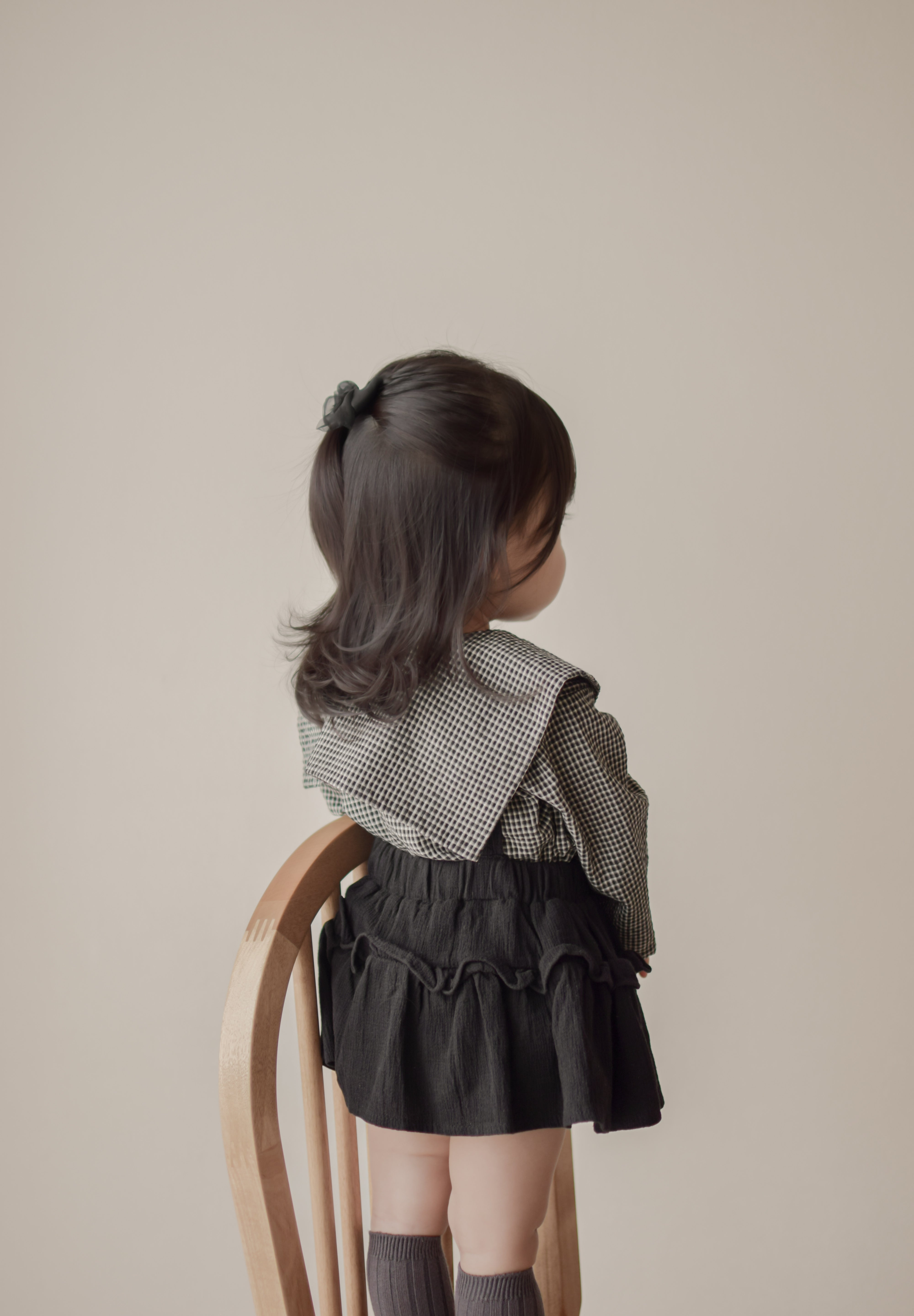Elly frill suspender skirt