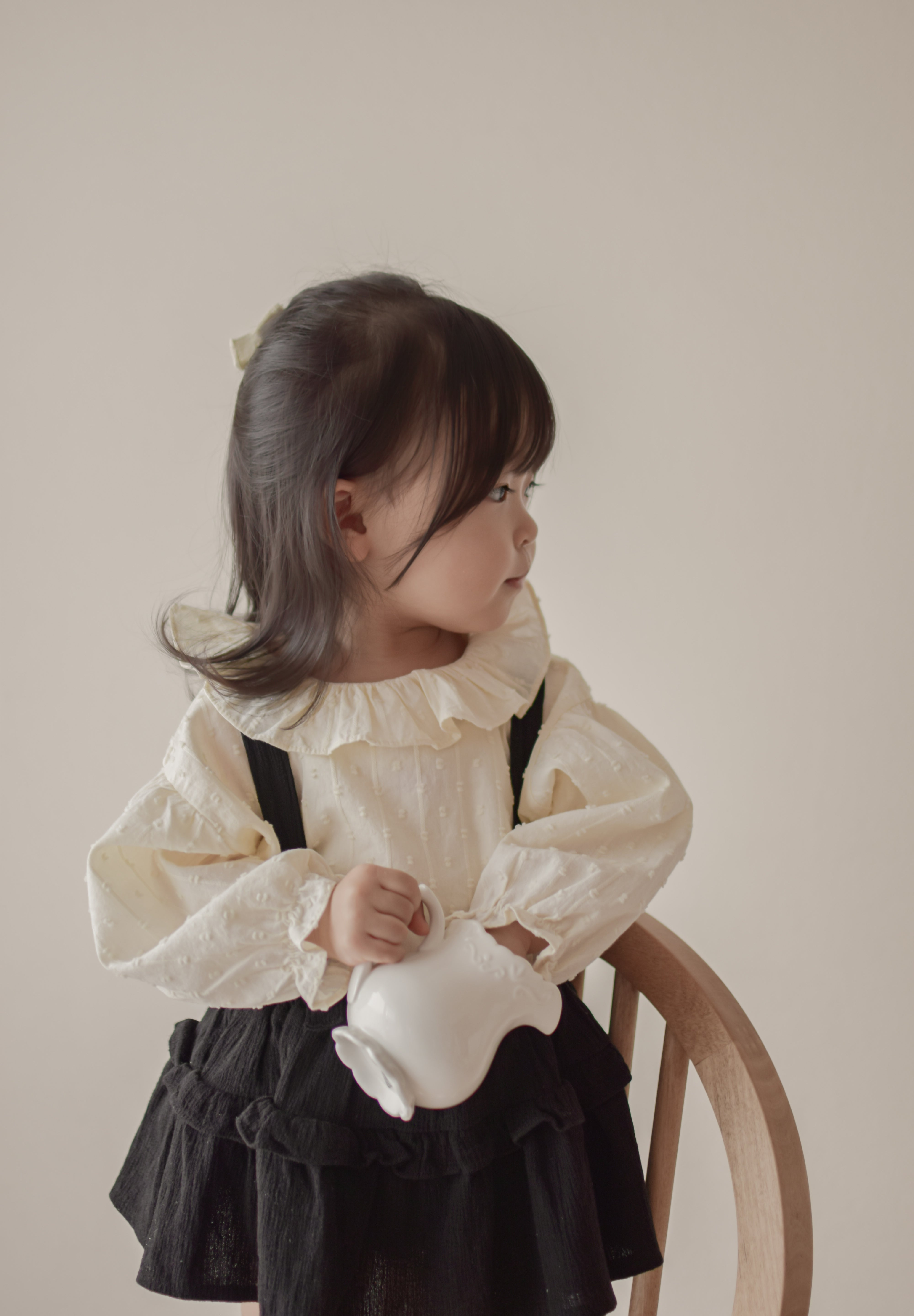 Elly frill suspender skirt
