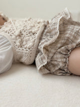 Petit check frill bloomer