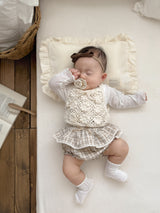 Petit check frill bloomer