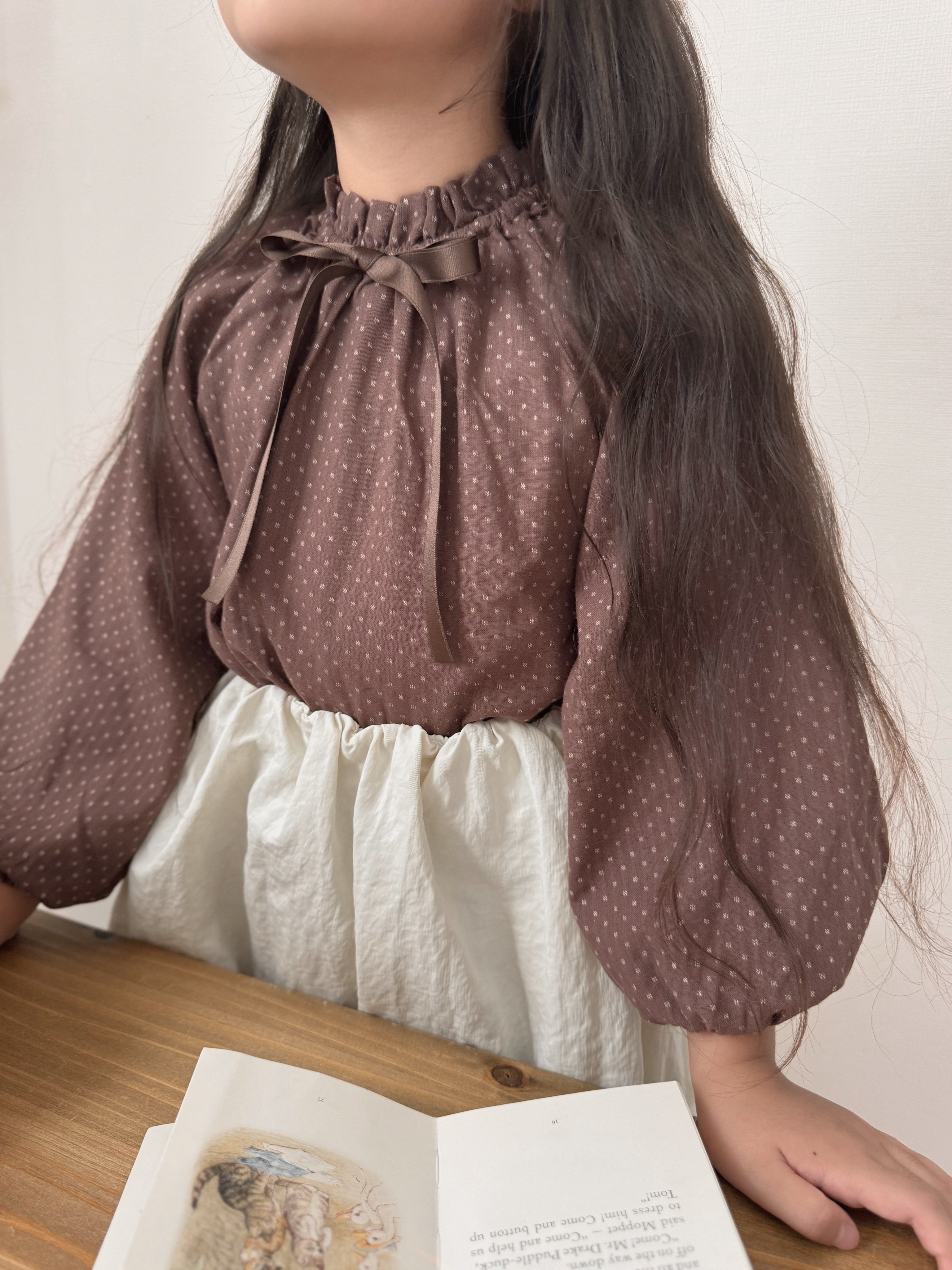 Monde embroidery blouse