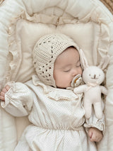 Dot frill bebe suit