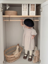 Soft puff knit one-piece
