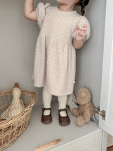 Soft puff knit one-piece