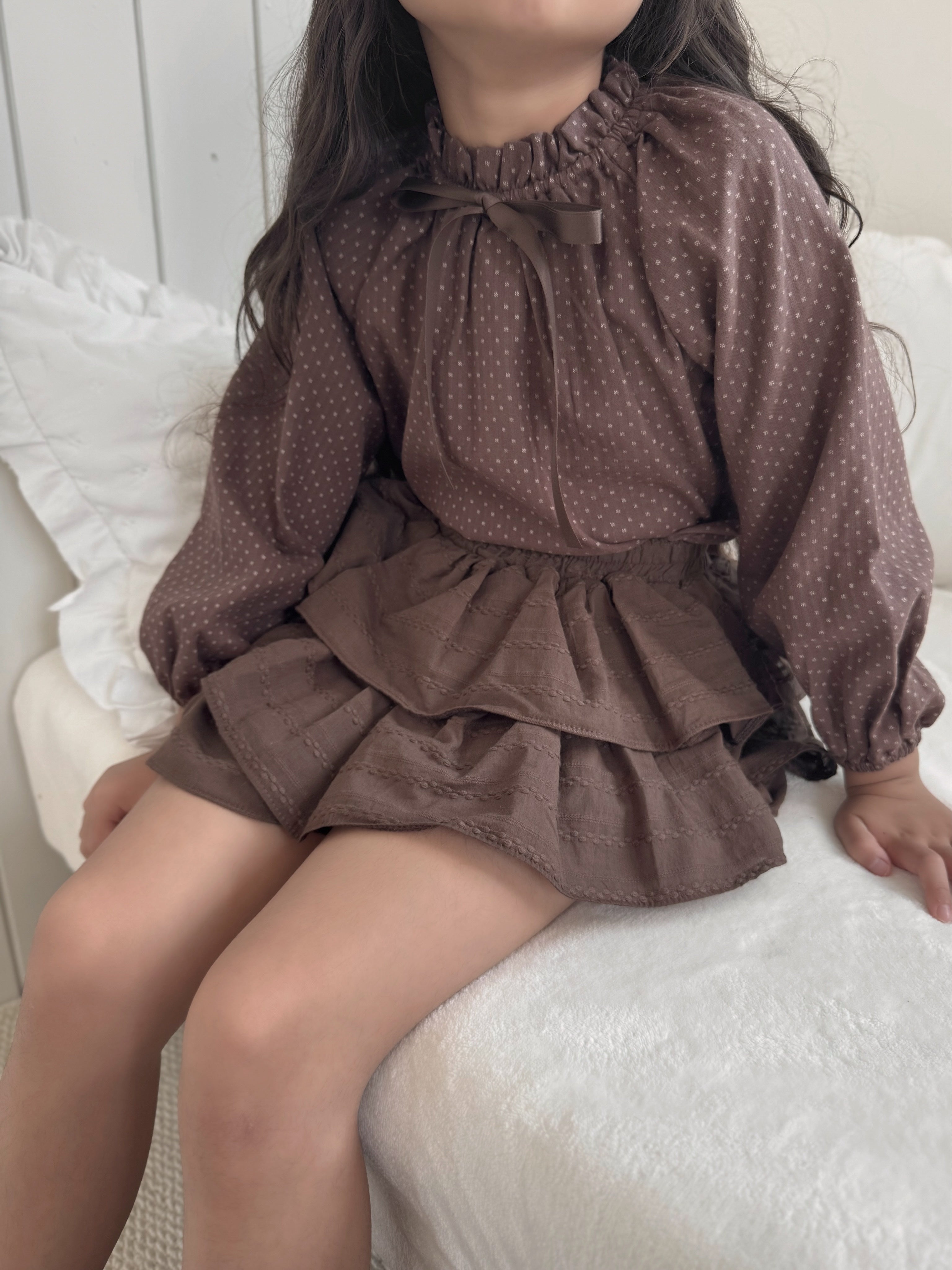 Monde embroidery blouse