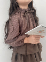 Monde embroidery blouse