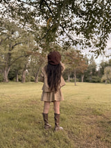 Flare culotte skirt