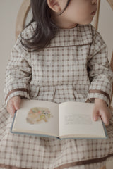 Brunette check one-piece (kids)