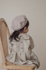 Brunette check one-piece (kids)