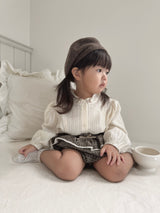 Petit check frill bloomer