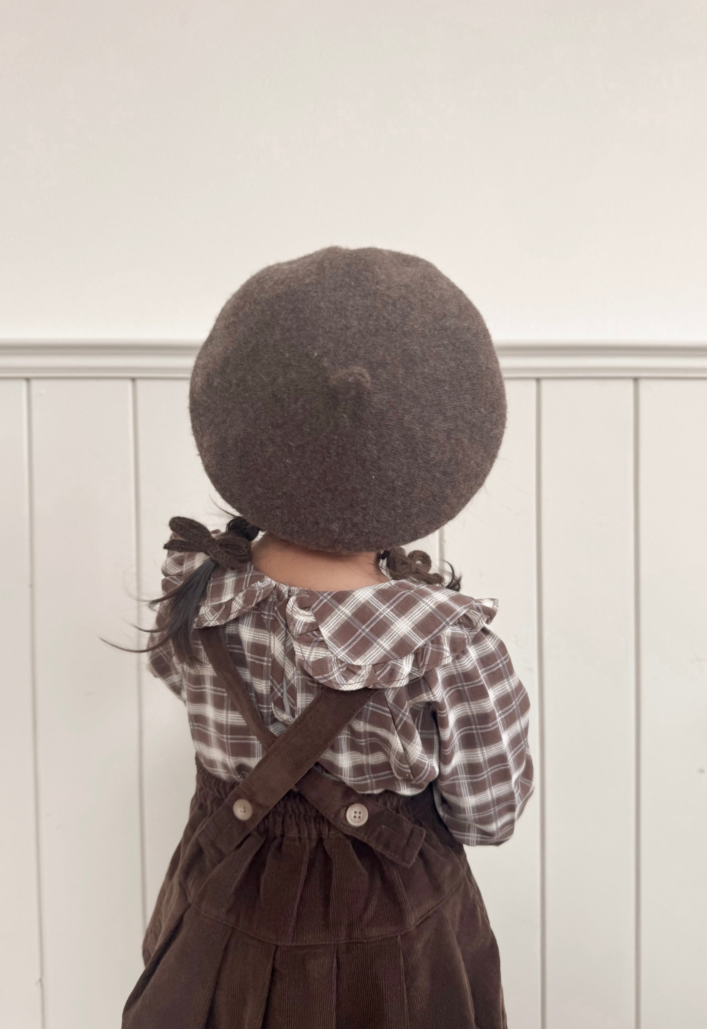 Marche check blouse