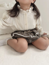 Petit check frill bloomer