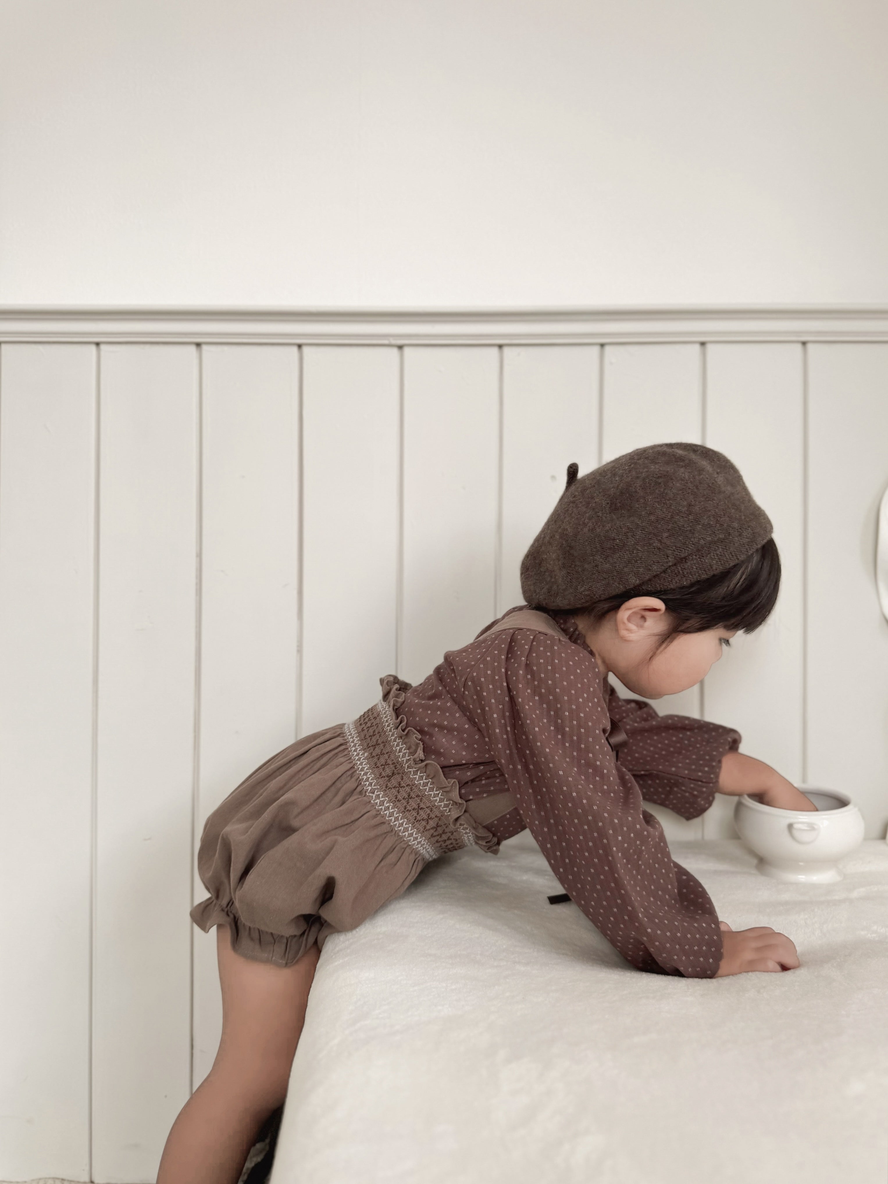 Manou smock rompers