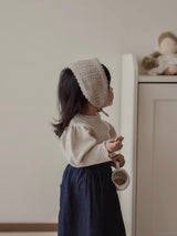 Bebe knit bonnet