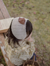 Bebe knit bonnet