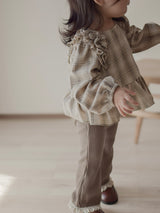 Mono frill blouse