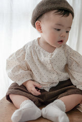Bebe bonbon dot blouse