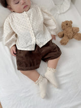 Bebe bonbon dot blouse