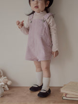 Corduroy berry short overall (normal)