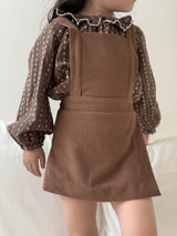 Camel wrap skirt pants