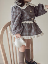 Odd check jacket