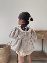 Caramel blouse