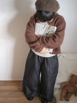 Soft denim pants