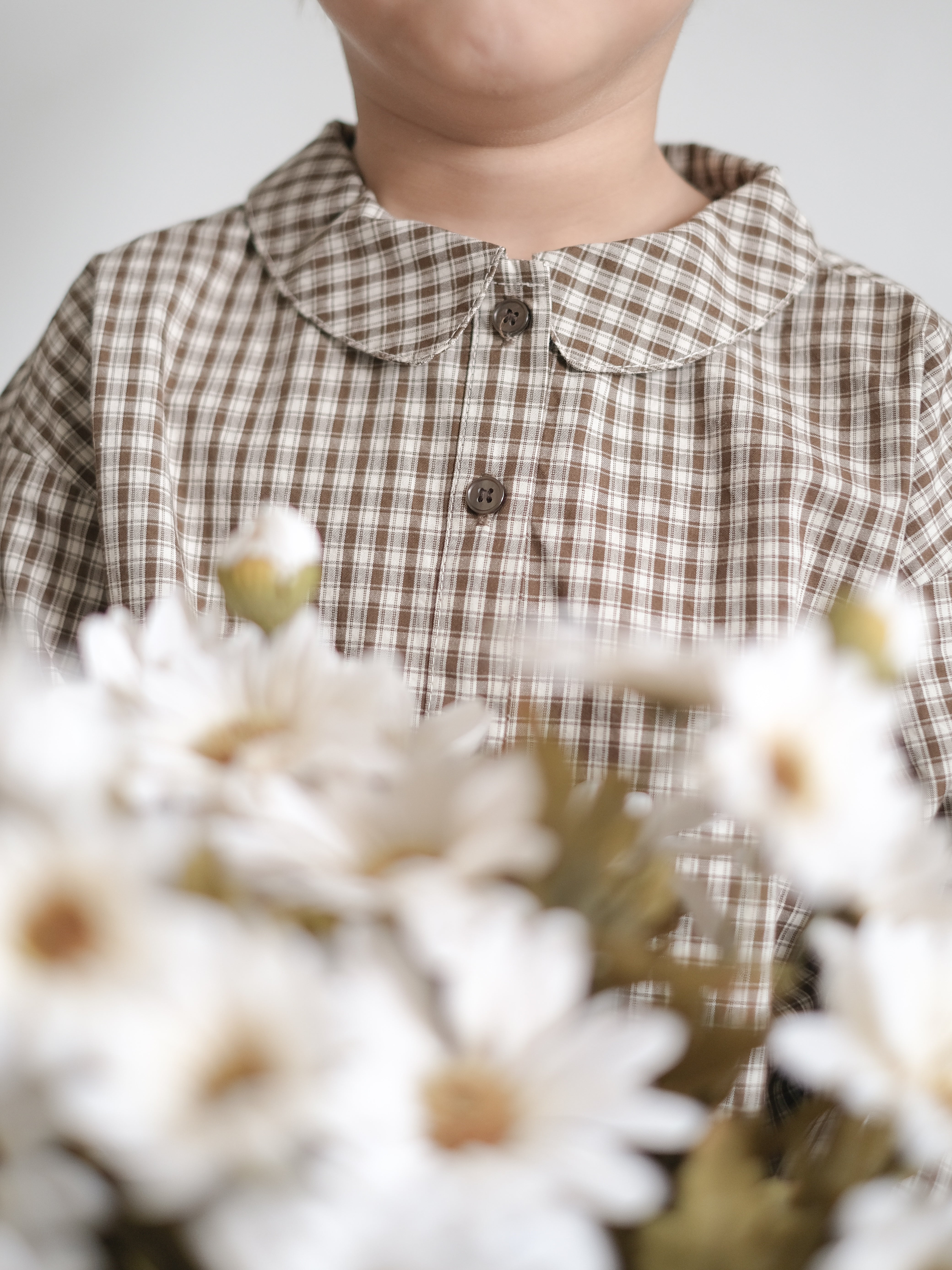 Tonny check blouse