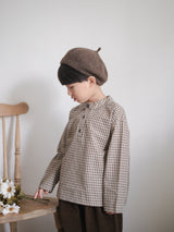 Tonny check blouse