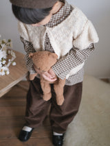 Tonny check blouse