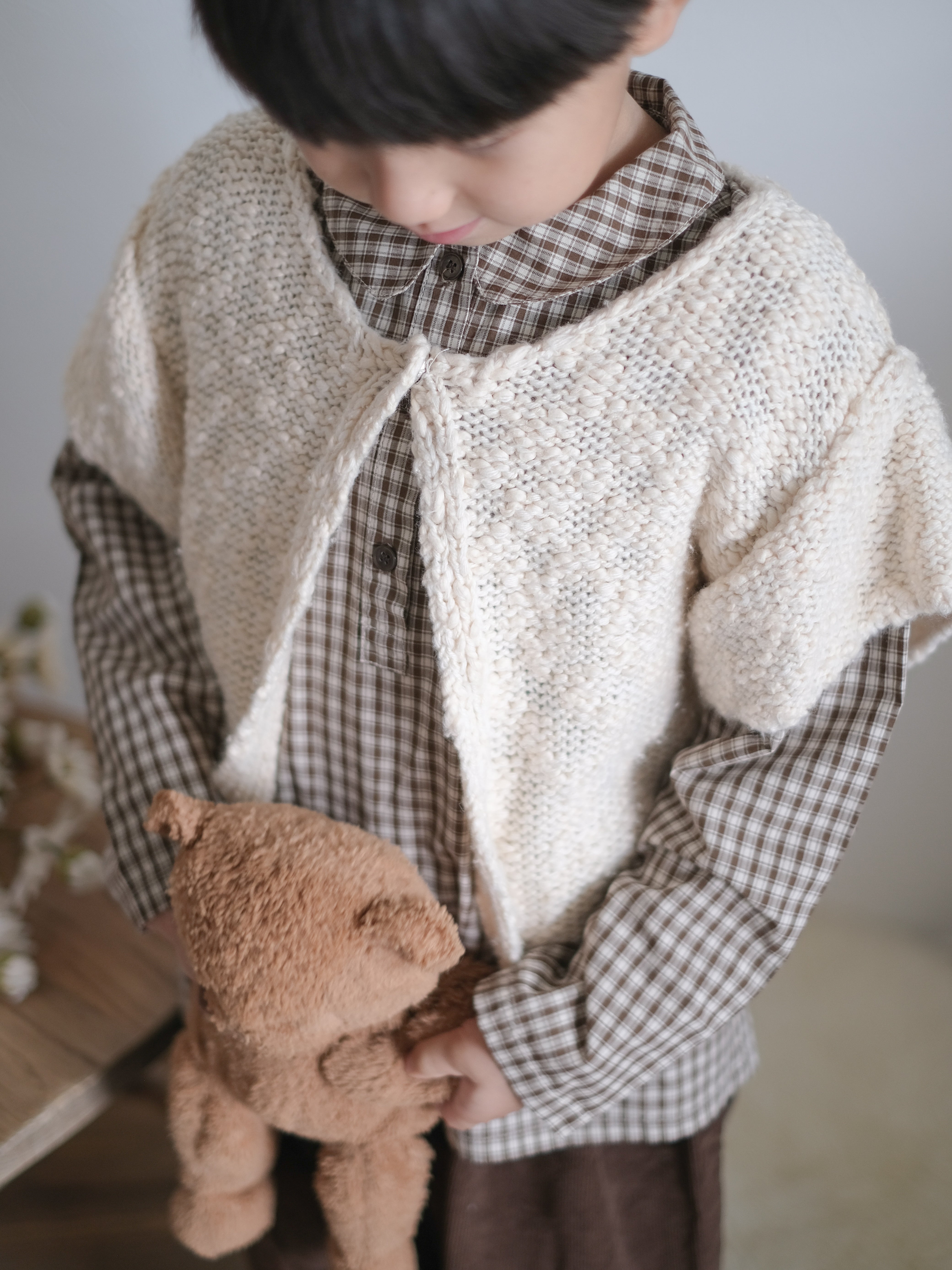 Tonny check blouse