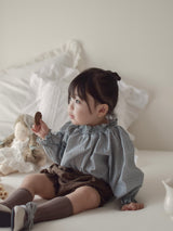 *Noeul.made* Gelato smock blouse
