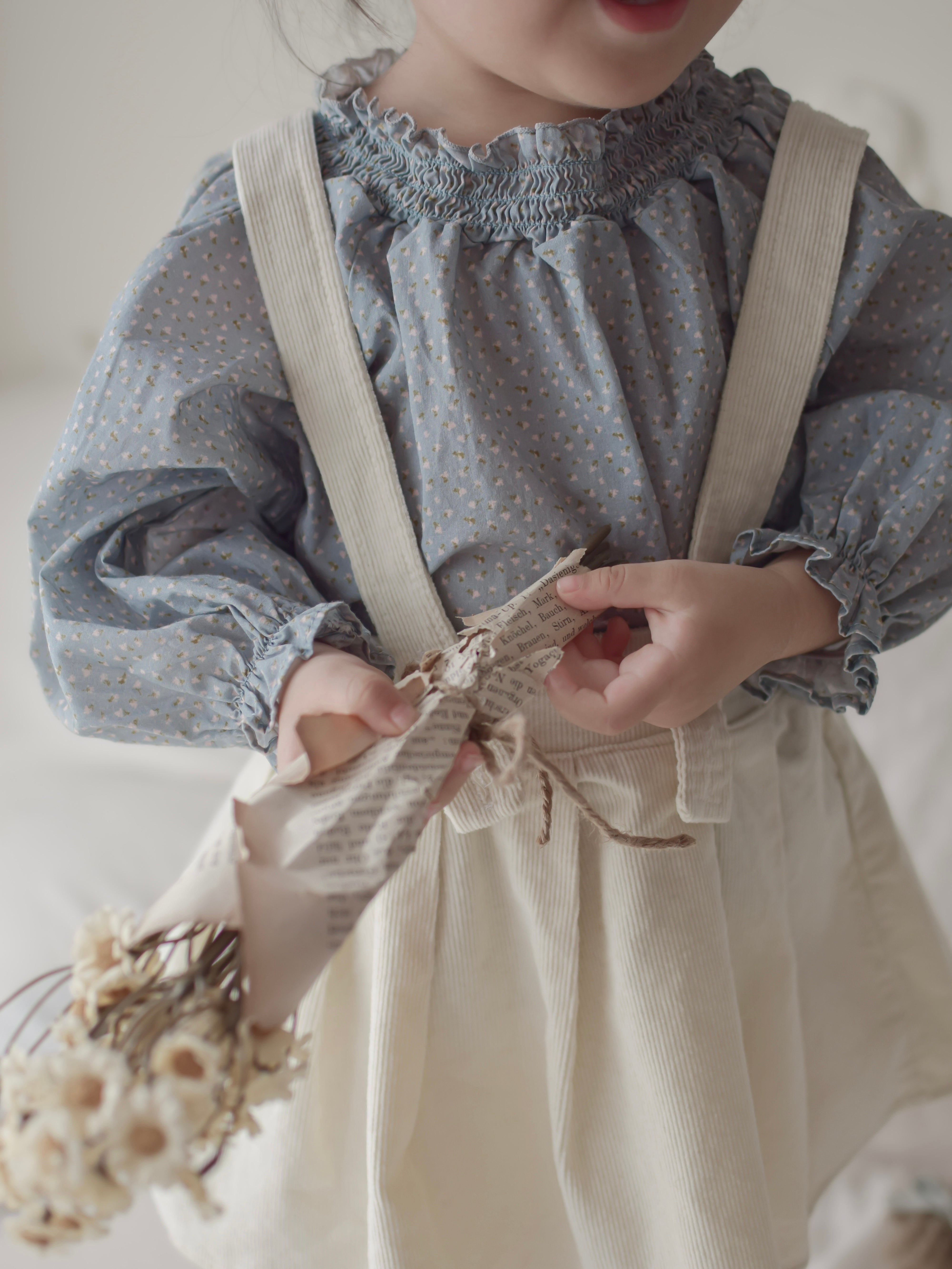 *Noeul.made* Gelato smock blouse