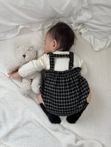 Naive check suspender bloomer