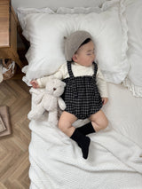 Naive check suspender bloomer