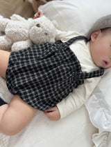 Naive check suspender bloomer