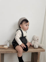 Naive check suspender bloomer