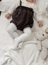 Naive check suspender bloomer